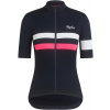 Dámsky cyklistický dres Rapha Women's Brevet Jersey - Dark Navy/High-Vis Pink/White XS Dámsky cyklistický dres Rapha Women's Brevet Jersey - Dark Navy/High-Vis Pink/White XS