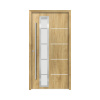 Hliníkovo-oceľové vchodové dvere bezpečnostné Demeter RC2 100 x 210 cm L dub prírodný Hliníkovo-oceľové vchodové dvere bezpečnostné Demeter RC2 100 x 210 cm L dub prírodný