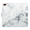 Flip pouzdro iSaprio - Apple iPhone 7 Plus / 8 Plus - SilverMarble 15 - kapsičky na karty (Knížkový flip kryt, obal, pouzdro iSaprio na mobil Apple iPhone 7 Plus / 8 Plus - SilverMarble 15 - 360° ochr Flip pouzdro iSaprio - Apple iPhone 7 Plus / 8 Plus - SilverMarble 15 - kapsičky na karty (Knížkový flip kryt, obal, pouzdro iSaprio na mobil Apple iPhone 7 Plus / 8 Plus - SilverMarble 15 - 360° ochr