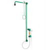 Telová a očná sprcha, 2 vynímateľné sprchové hlavice, zelená, montáž na stenu, BR 864085, DVGWl Telová a očná sprcha, 2 vynímateľné sprchové hlavice, zelená, montáž na stenu, BR 864085, DVGWl