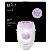 Braun Silk-epil 3-000 epilátor biela/fialová; 611106 Braun Silk-epil 3-000 epilátor biela/fialová; 611106