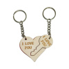 Kľúčenka pre dvoch – srdce s kľúčikom a nápisom I LOVE YOU Kľúčenka pre dvoch – srdce s kľúčikom a nápisom I LOVE YOU
