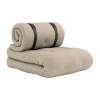 Béžové rozkladacie kreslo vhodné do exteriéru Karup Design Design OUT™ Buckle Up Beige Béžové rozkladacie kreslo vhodné do exteriéru Karup Design Design OUT™ Buckle Up Beige