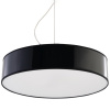 Sollux Lighting Závesné svietidlo Arena, 1x čierne plastové tienidlo, (biely plast), (fi 45 cm) Sollux Lighting Závesné svietidlo Arena, 1x čierne plastové tienidlo, (biely plast), (fi 45 cm)
