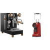 Lelit MaraX3 PL62X3, black + Eureka Helios 75, ferrari red Lelit MaraX3 PL62X3, black + Eureka Helios 75, ferrari red