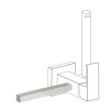 Tres Držiak na uteráky, príslušenstvo pre zmiešavaciu batériu so sprchou - 03412402 Farba: Nerez Tres Držiak na uteráky, príslušenstvo pre zmiešavaciu batériu so sprchou - 03412402 Farba: Nerez