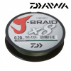 Pletená Šnúra Daiwa J-Braid 8 Tmavo Zelená 150m 0,22mm/17kg Pletená Šnúra Daiwa J-Braid 8 Tmavo Zelená 150m 0,22mm/17kg