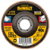 DeWALT brúsny lamelový kotúč Extreme na kov plochý 125 x 22,2 mm 40G DT30602 DeWALT brúsny lamelový kotúč Extreme na kov plochý 125 x 22,2 mm 40G DT30602