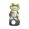 ZÁHRADNÁ DEKORÁCIA ŽABA ŽABKA FIGÚRKA LAMPÁŠ LED SOLÁRNY 9,5x9x19 CM ZÁHRADNÁ DEKORÁCIA ŽABA ŽABKA FIGÚRKA LAMPÁŠ LED SOLÁRNY 9,5x9x19 CM
