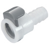 Hadicová spojka CPC, POM, pre hadice Ø 9,5 mm, diel samica: hadicová násadka (BJ = 5 ks) Hadicová spojka CPC, POM, pre hadice Ø 9,5 mm, diel samica: hadicová násadka (BJ = 5 ks)