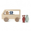 Wooden animal bus Wooden animal bus
