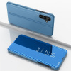 Knižkové puzdro Electroplating Mirror LEATHER na Samsung Galaxy A14 4G/5G - Modrá Knižkové puzdro Electroplating Mirror LEATHER na Samsung Galaxy A14 4G/5G - Modrá