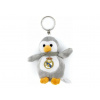 Real Madrid FC Plyšový prívesok Real Madrid, tučniak, šedo-biely Real Madrid FC Plyšový prívesok Real Madrid, tučniak, šedo-biely