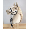 Hobby Horse ohlávka A3 + uzda, čierna Hobby Horse ohlávka A3 + uzda, čierna