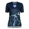 Dámsky cyklistický dres Fox W Ranger S Jersey Img Print Arctic Blue Dámsky cyklistický dres Fox W Ranger S Jersey Img Print Arctic Blue
