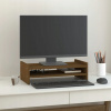 Podstavec na monitor, medovo hnedý, 50x27x15 cm, l Podstavec na monitor, medovo hnedý, 50x27x15 cm, l
