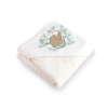 bonjourbébé Detská bavlnená osuška s kapucňou 100x100 cm Spring Cottage I. bonjourbébé Detská bavlnená osuška s kapucňou 100x100 cm Spring Cottage I.