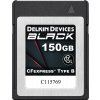 Delkin CFexpress BLACK R1725/W1530 (G3) 150GB Delkin CFexpress BLACK R1725/W1530 (G3) 150GB