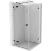 Mexen Lunar T sprchovací kút s krídlovými dverami ľavý 120 x 120 cm, transparentný, čierny - 834T-120-120-70-00-L Mexen Lunar T sprchovací kút s krídlovými dverami ľavý 120 x 120 cm, transparentný, čierny - 834T-120-120-70-00-L