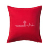 Jesus Saved My Life kríž ekg - Vankúš 50x50 - 50x50 - Vrátane výplne ( Červená ) Jesus Saved My Life kríž ekg - Vankúš 50x50 - 50x50 - Vrátane výplne ( Červená )