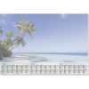 Sigel HO470 písacie podložka Beach (pláž) 3-ročný kalendár viacfarebná (š x v) 59.5 cm x 41 cm; HO470 Sigel HO470 písacie podložka Beach (pláž) 3-ročný kalendár viacfarebná (š x v) 59.5 cm x 41 cm; HO470