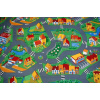 Metrážový detský koberec Little village velúr (Detský koberec metráž v šírke 2m, 4m) Metrážový detský koberec Little village velúr (Detský koberec metráž v šírke 2m, 4m)