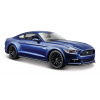 Maisto - 2015 Ford Mustang GT, metal modrý, 1:24 Maisto - 2015 Ford Mustang GT, metal modrý, 1:24