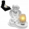 Solárny Anjel - Figúrka na Hrob alebo Do Záhrady s LED Osvetlením (Táto nádherne zdobená gipsová figúrka anjela s LED lampou, ktorá sa nabíja solárnou energiou, je dokonalým doplnkom pre váš záhradu a Solárny Anjel - Figúrka na Hrob alebo Do Záhrady s LED Osvetlením (Táto nádherne zdobená gipsová figúrka anjela s LED lampou, ktorá sa nabíja solárnou energiou, je dokonalým doplnkom pre váš záhradu a