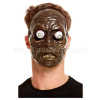 Maska - ZOMBIE - hnedá s pohybujúcimi očami, PVC Maska - ZOMBIE - hnedá s pohybujúcimi očami, PVC