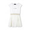 Dievčenské šaty Karl Lagerfeld Z30569.162.174 biela 162 Dievčenské šaty Karl Lagerfeld Z30569.162.174 biela 162