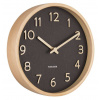 Designové nástěnné hodiny 5851BK Karlsson 22cm Designové nástěnné hodiny 5851BK Karlsson 22cm