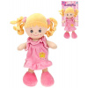 Baby panenka Anežka blondýnka 36cm mluví zpívá česky textilní na baterie CZ Zvuk Baby panenka Anežka blondýnka 36cm mluví zpívá česky textilní na baterie CZ Zvuk
