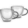 LAMART Pohár LT9117 Vaso cappuccino Black 2 x 190 ml LAMART Pohár LT9117 Vaso cappuccino Black 2 x 190 ml