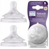 Avent Philips cumlík Natural Response 6 na kašu 2 ks transparentni Avent Philips cumlík Natural Response 6 na kašu 2 ks transparentni