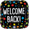Fóliový balón Welcome back hviezdy 46cm Fóliový balón Welcome back hviezdy 46cm