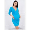 priliehavé šaty tyrkysové priliehavé šaty tyrkysové