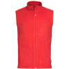 Stedman® Pánska fleecová vesta ST5010 Scarlet Red XXL Stedman® Pánska fleecová vesta ST5010 Scarlet Red XXL