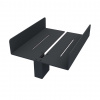 Nimco Sklenená polica do sprchového kúta NIMCO SHOWER SHELF 2091-DJ-25-90 Nimco Sklenená polica do sprchového kúta NIMCO SHOWER SHELF 2091-DJ-25-90