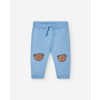 Bavlnené nohavice- tepláky chlapčenské 86/92 Modrá Bavlnené nohavice- tepláky chlapčenské 86/92 Modrá
