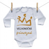 Boodyy Body s dlhým rukávom Veľkonočná princezná 68 (3-6 mesiacov) Boodyy Body s dlhým rukávom Veľkonočná princezná 68 (3-6 mesiacov)