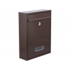 VOREL Poštová schránka hnedá 360 x 260 x 80 mm VOREL Poštová schránka hnedá 360 x 260 x 80 mm