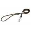Firedog Vodítko s karabínou 6 mm 130 cm čierne/oranžové Firedog Vodítko s karabínou 6 mm 130 cm čierne/oranžové