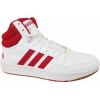 adidas Polokozačky Hoops 3.0 Mid Biela adidas Polokozačky Hoops 3.0 Mid Biela