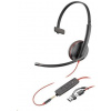 Poly Blackwire 3215, slúchadlá, 3,5 mm jack + USB-C/A adaptér, mono 8X227A6 Poly Blackwire 3215, slúchadlá, 3,5 mm jack + USB-C/A adaptér, mono 8X227A6