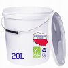 Plastové vedro s atestom PZH 20 l Plastové vedro s atestom PZH 20 l
