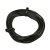 Drôt medený 0.5 mm s PVC izoláciou, čierny, 10m Drôt medený 0.5 mm s PVC izoláciou, čierny, 10m