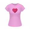 Dámske tričko Classic Srdce mozaika Dámske tričko Classic Srdce mozaika