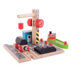 Bigjigs Rail Uhoľný dok s žeriavom Bigjigs Rail Uhoľný dok s žeriavom
