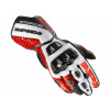 SPIDI rukavice CARBO TRACK EVO, SPIDI (červené/bílé/černé) - M