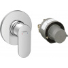 Hansgrohe Rebris S, sprchová batéria pod omietku, súprava s telesom, chrómová, HAN-72648000 Hansgrohe Rebris S, sprchová batéria pod omietku, súprava s telesom, chrómová, HAN-72648000